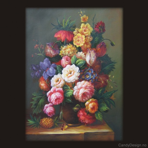 Flowers and Pineapple