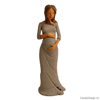 Gravid mor figur